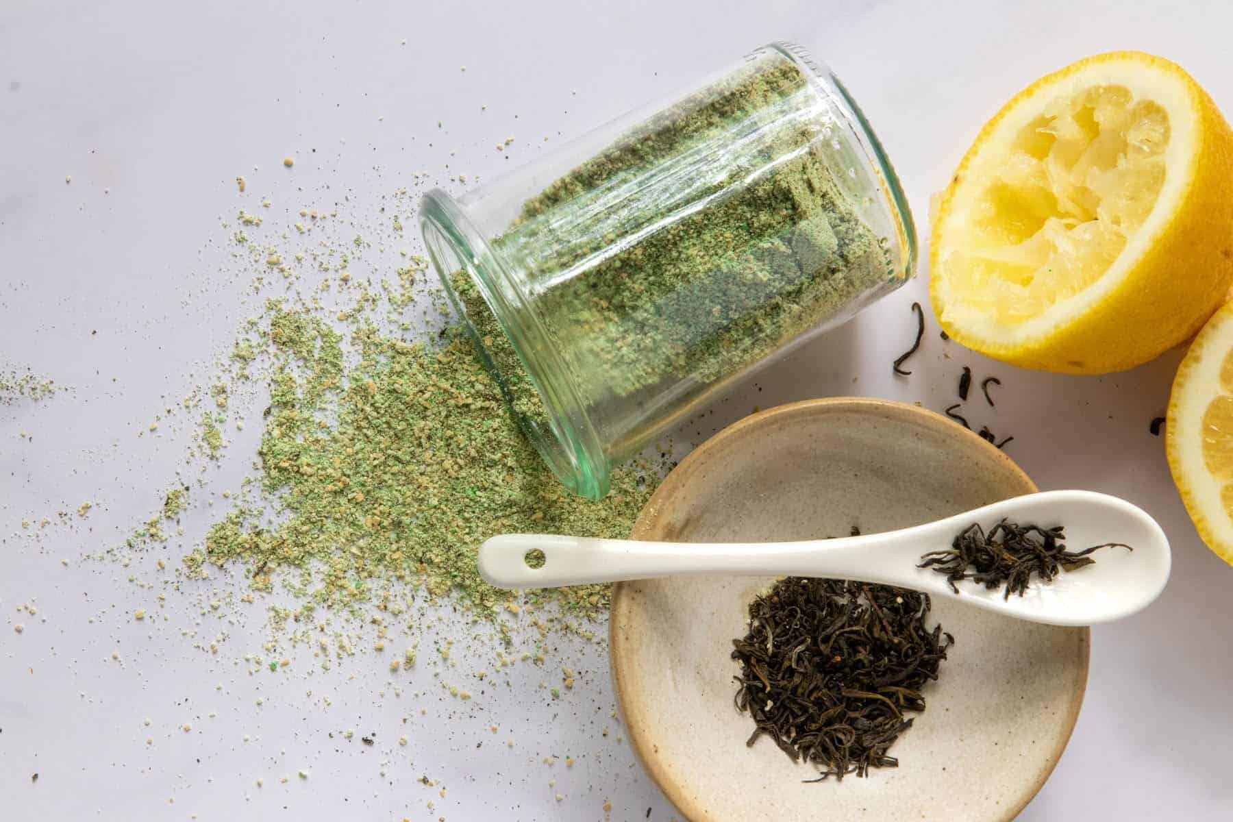 Matcha scrub